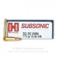 Sub-X Hornady Subsonic Ammo