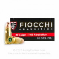 Fiocchi FMJ Ammo