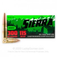 Sierra Outdoor Master HP Ammo