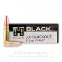 V-MAX Hornady BLACK Ammo