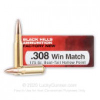 Black Hills Match HPBT Ammo