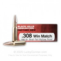 Match Black Hills HPBT Ammo