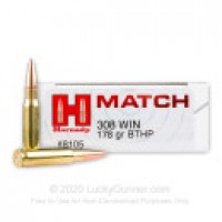 Match Hornady HPBT Ammo