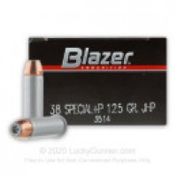 Blazer JHP +P Ammo