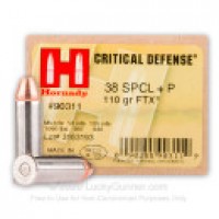 FTX Hornady Critical Defense +P Ammo