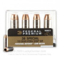 Hydra-Shok Low Recoil Federal Premium JHP Ammo