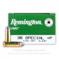 Bulk Remington UMC SJHP +P Ammo