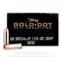 Speer Gold Dot JHP +P Ammo