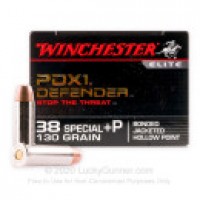 Winchester Supreme Elite JHP +P Ammo