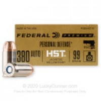 Federal Premium Personal Defense HST JHP Ammo