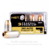 HST Federal Personal Defense JHP Ammo