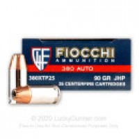 XTP Fiocchi JHP Ammo