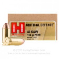 FTX Hornady Critical Defense JHP Ammo