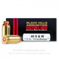 HoneyBadger Black Hills Ammo