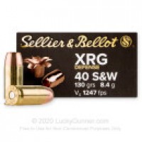 Sellier & Bellot XRG Defense SCHP Ammo