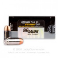 V-Crown Sig Sauer JHP Ammo