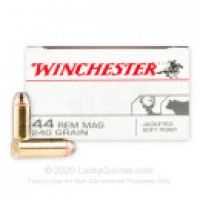 44 Mag Ammo - Bulk Winchester JSP Bulk Winchester JSP Ammo