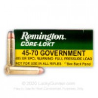 Government SP Remington Core-Lokt Ammo