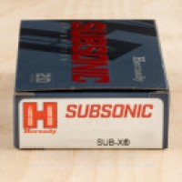 Sub-X Hornady Subsonic Ammo