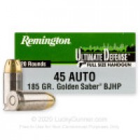 BJHP Remington Ultimate Defense Ammo