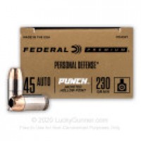 Federal Punch JHP Ammo