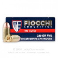 Bulk Fiocchi FMJ Ammo