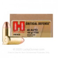 FTX Hornady Critical Defense JHP Ammo