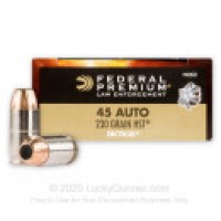 HST Federal Premium Law Enforcement JHP Ammo