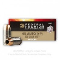 HST Federal Premium Law Enforcement JHP +P Ammo