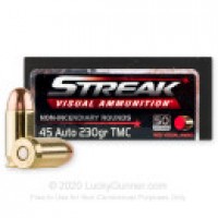 Bulk Non-Incendiary Visual Tracer Inc Streak TMJ Ammo