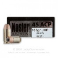 Nosler Match Grade JHP Ammo