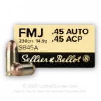 Bulk Sellier & Bellot FMJ Ammo