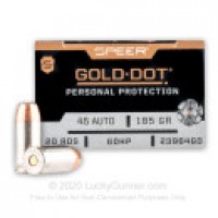 Speer Gold Dot JHP Ammo