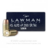 Speer Lawman TMJ +P Ammo