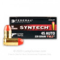45 ACP/Auto Ammo - Bulk Total Synthetic Jacket Federal Syntech Action FN Bulk Total Synthetic Jacket Federal Syntech Action FN Ammo