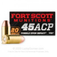 Tumble Upon Impact Fort Scott Munitions Ammo