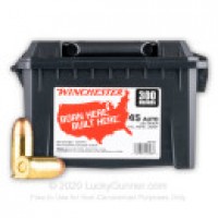 45 ACP/Auto Ammo - Winchester In Ammo Can FMJ Winchester In Can FMJ Ammo
