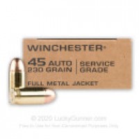 Bulk Winchester Service Grade FMJ Ammo