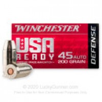 Winchester USA Ready Defense JHP Ammo