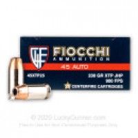 XTP Fiocchi JHP Ammo