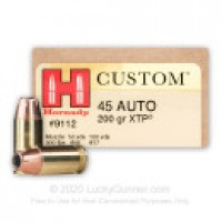 XTP Hornady Custom JHP Ammo