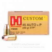 XTP Hornady JHP +P Ammo