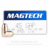 Magtech FMJ Ammo