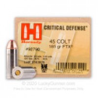 FTX Critical Defense JHP Ammo