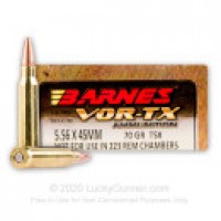 Barnes VOR-TX TSX Ammo