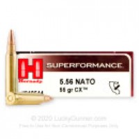 CX Hornady Superformance Ammo