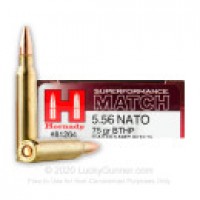 Hornady Superformance Match HPBT Ammo