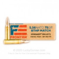 Match Hornady Frontier HPBT Ammo