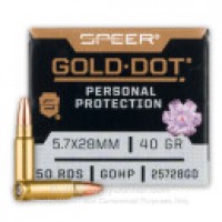 Speer Gold Dot JHP Ammo