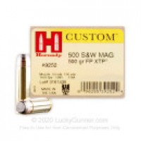 Flat Point XTP Hornady Custom Ammo